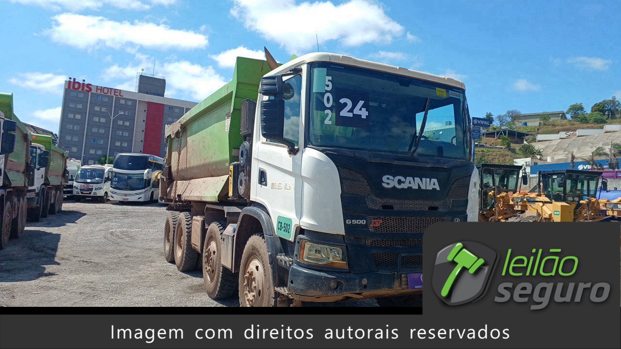LOTE 096 SCANIA G500 B8X4 XT CS 2023/2024