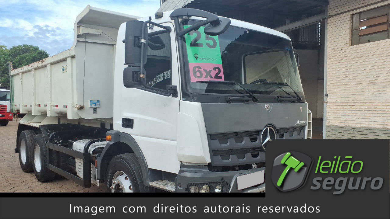 LOTE 001 MERCEDES-BENZ ATEGO 2433 CEL 6X2 2024/2025