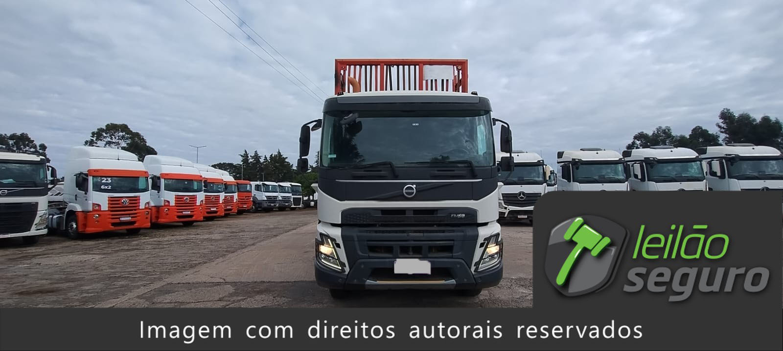 LOTE 004 VOLVO FM 540 6X4R 2022/2022