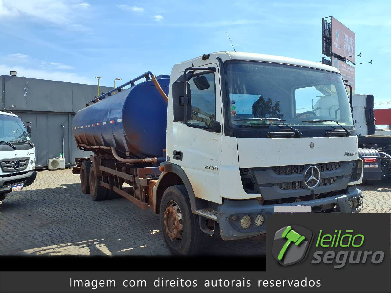 LOTE 005 MERCEDES-BENZ ATEGO 2730 6X4 CE 2021/2022
