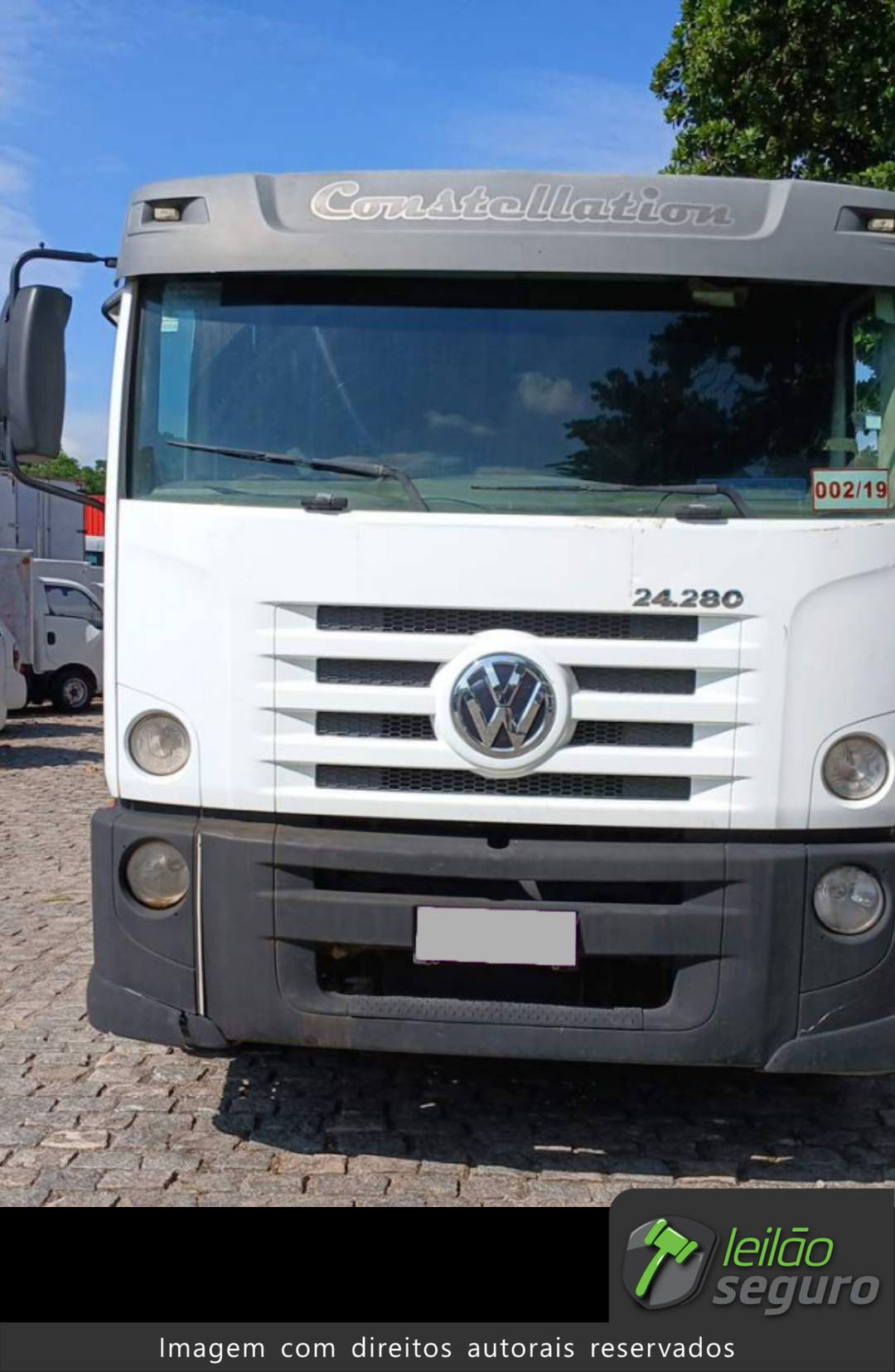 LOTE 036 VOLKSWAGEN 24.280 E CONSTEL. 6X2 2018/2019