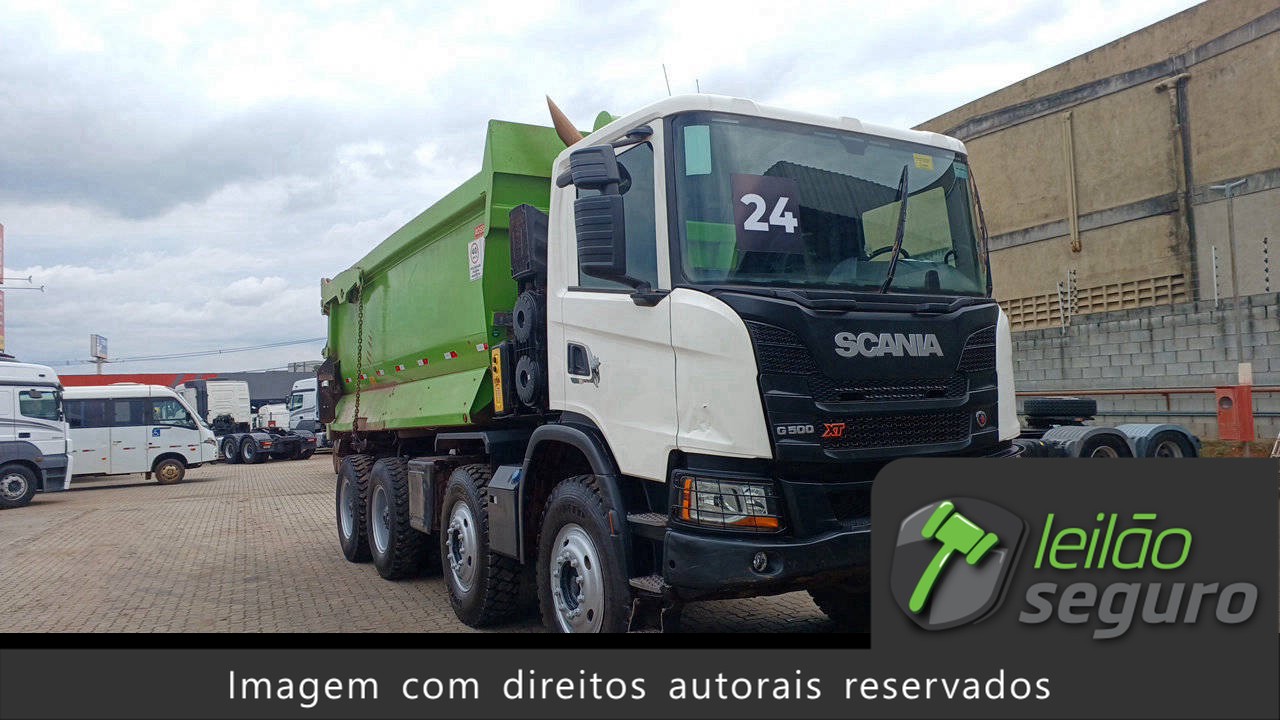 LOTE 058 SCANIA G500 B8X4 XT CS 2023/2024