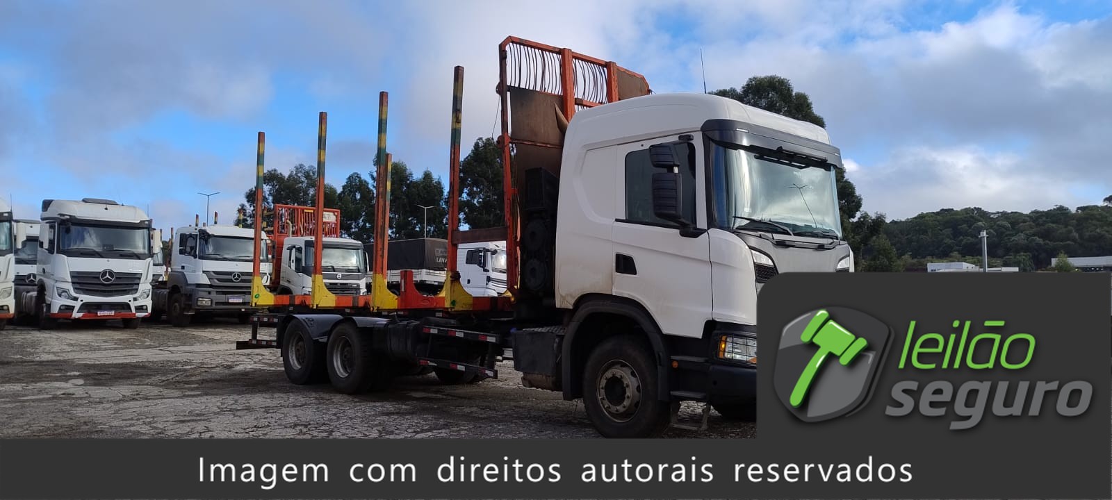 LOTE 071 SCANIA G450 B6X4 XT 8X4 2019/2019