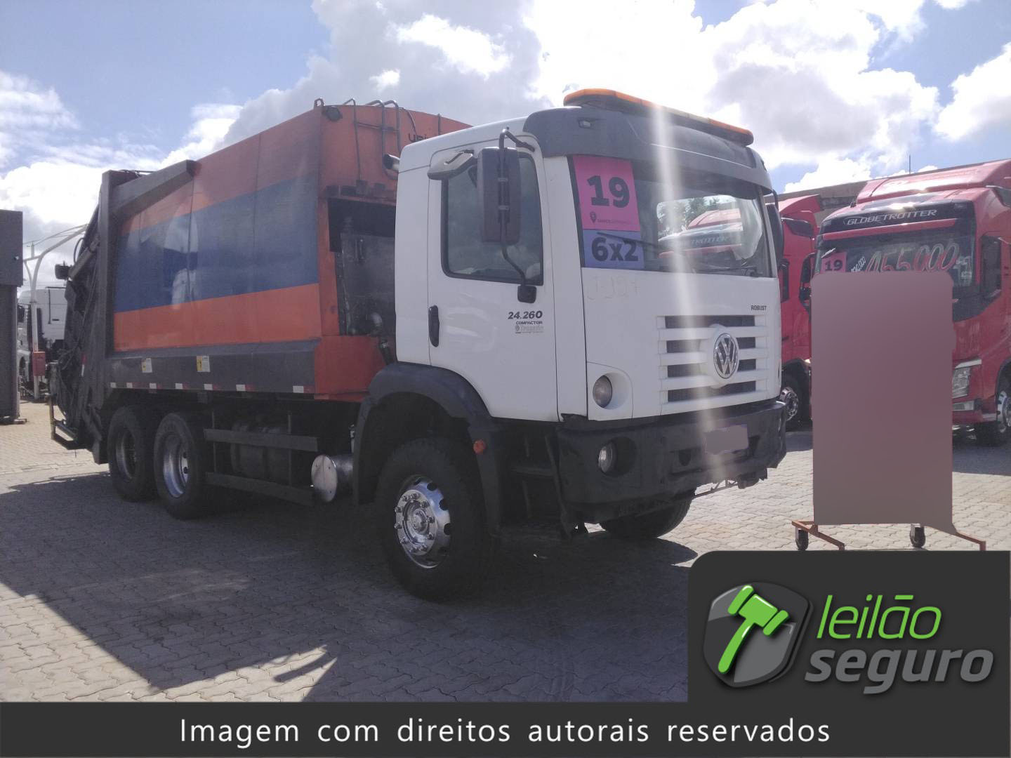 LOTE 072 VOLKSWAGEN 24.260 E CONSTEL. 6X2 2018/2019